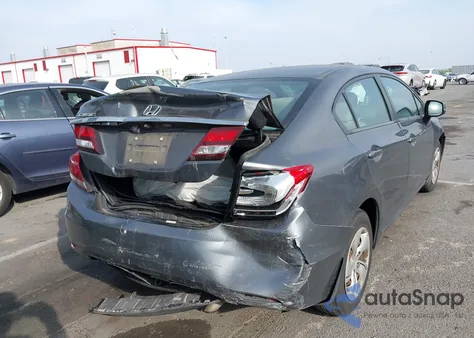 2013 Honda Civic Lx из США, поврежденный, VIN 19XFB2F59DE211939
